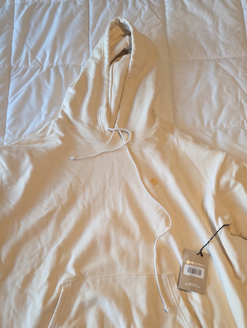 Rivian Cream Hoodie